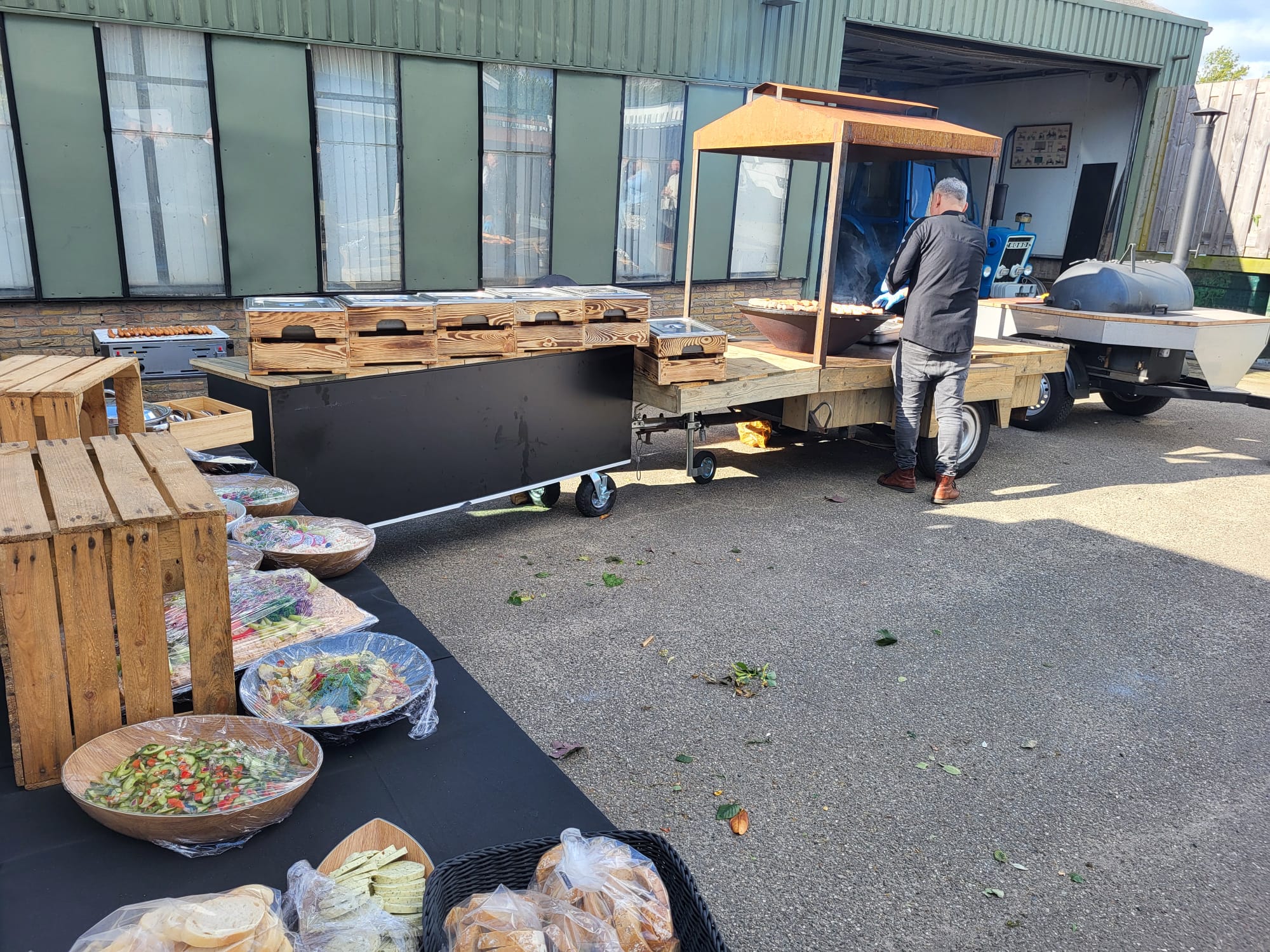 Barbecue Kok op locatie