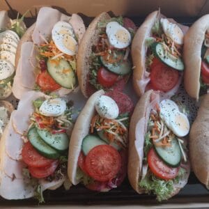 Groepslunch 5 personen hard